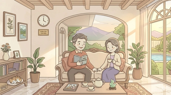 Cảm ơn cuộc đời đã mang cô vợ tiểu thư đến bên tôi