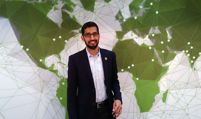CEO Google Sundar Pichai. Ảnh: iTnews