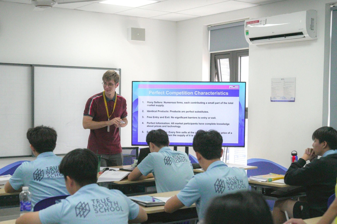 Lợi thế đào tạo tại trường Quốc tế True North - Báo VnExpress