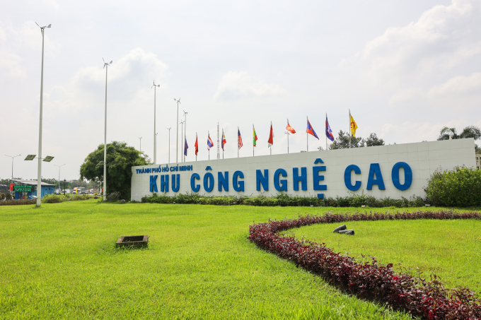 Một góc Khu công nghệ cao TP HCM. Ảnh: Quỳnh Trần