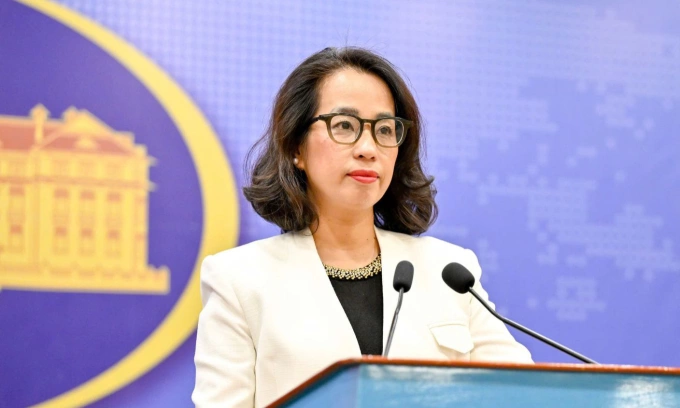 Người phát ngôn Bộ Ngoại giao Việt Nam Phạm Thu Hằng. Ảnh: BNG