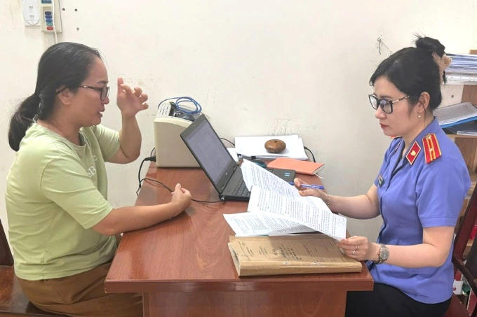 Nguyễn Kiều Nhi bị khởi tố về tội lừa đảo. Ảnh: VKSND Đăk Lăk