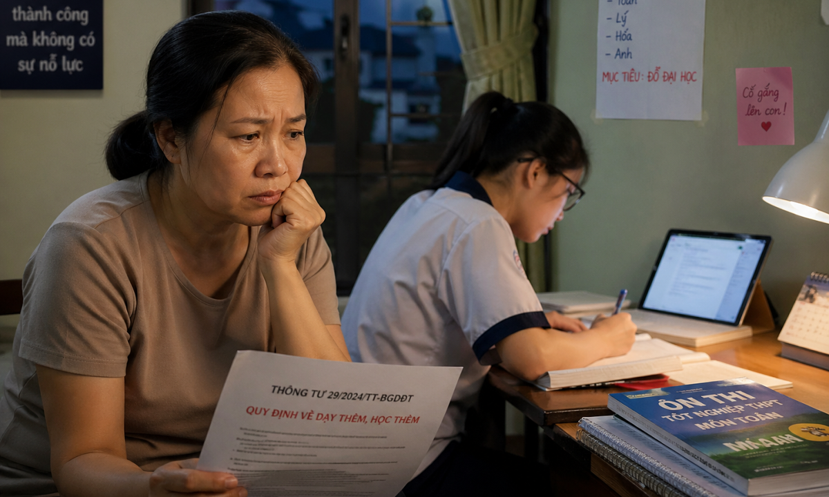 Có nên cho con đi học thêm để đỡ thua thiệt so với bạn?