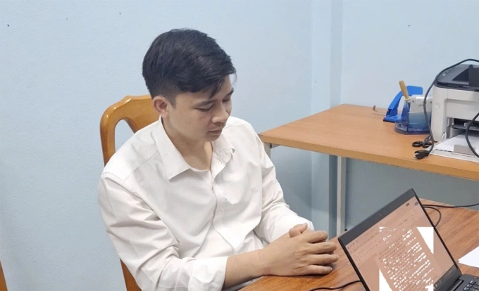 Nguyễn Duy Cường. Ảnh: Công an tỉnh Quảng Trị