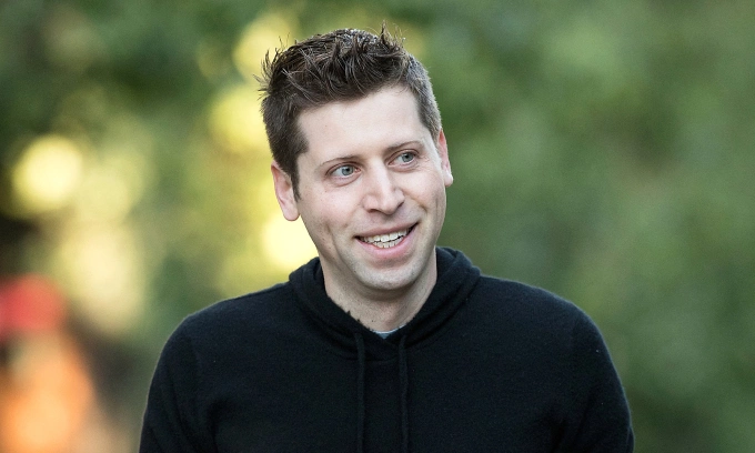 Sam Altman tham dự Hội nghị thường niên Allen & Co. Sun Valley tại Idaho (Mỹ) năm 2016. Ảnh: AFP