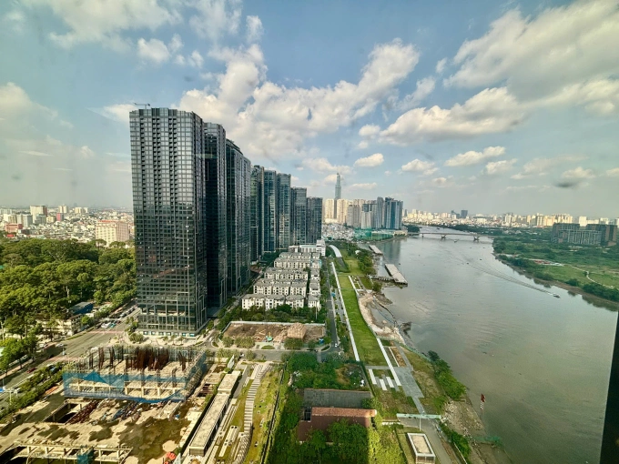 Một dự án chung cư cao cấp tại trung tâm TP HCM. Ảnh: Phương Uyên