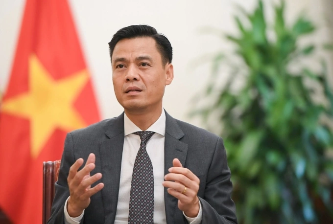 Thứ trưởng Ngoại giao Đặng Hoàng Giang. Ảnh: BNG