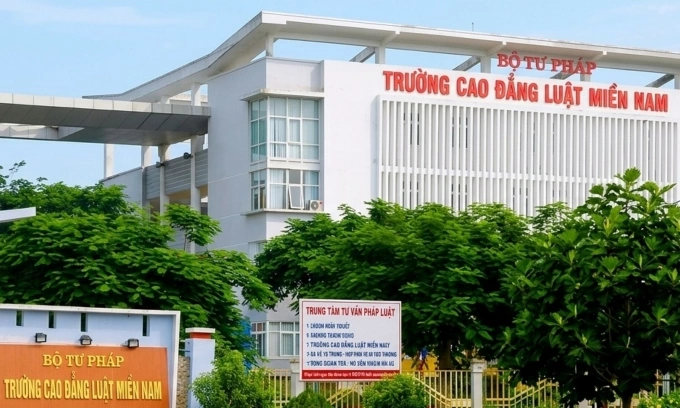 Trường Cao đẳng Luật miền Nam. Ảnh: Đại học Cần Thơ