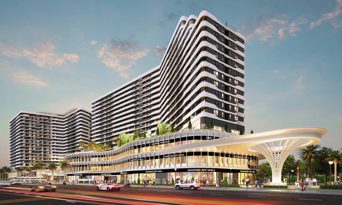 Dòng căn hộ 'tầm nhìn triệu view' Diamond Sky tại Van Phuc City