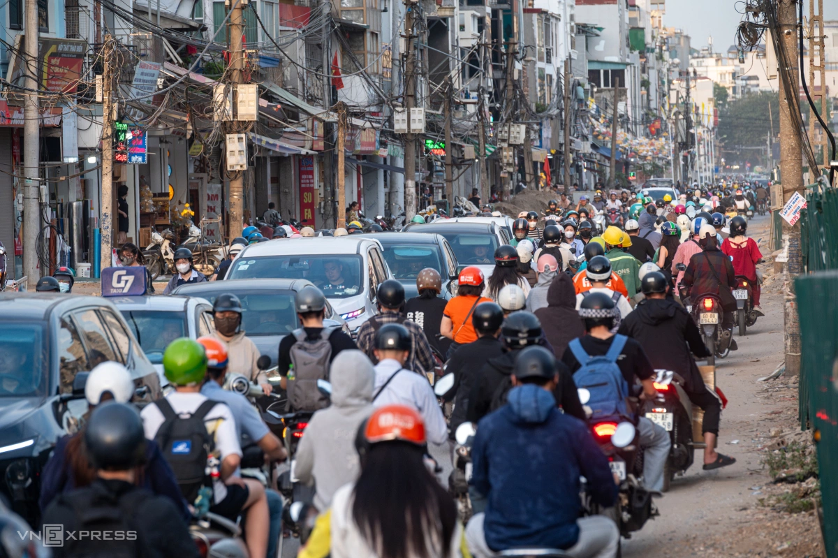 Nội đô Hà Nội thành đại công trường Nội đô Hà Nội thành đại công trường