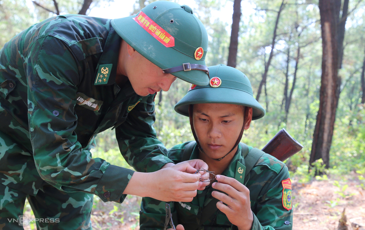 Một ngày của tân binh biên phòng Một ngày của tân binh biên phòng