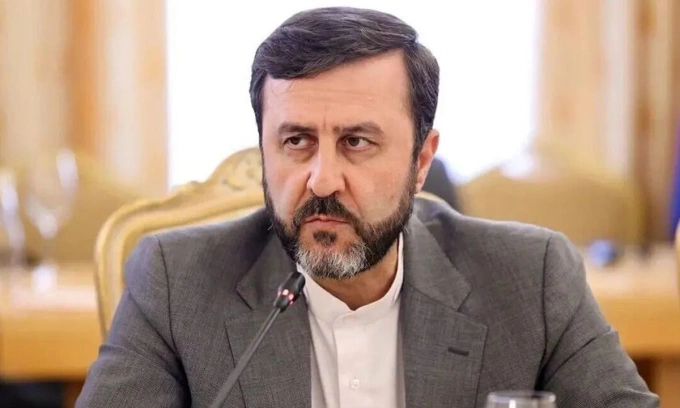 Thứ trưởng Ngoại giao Iran Kazem Gharibabadi trong ảnh đăng hồi tháng 2. Ảnh: IRNA