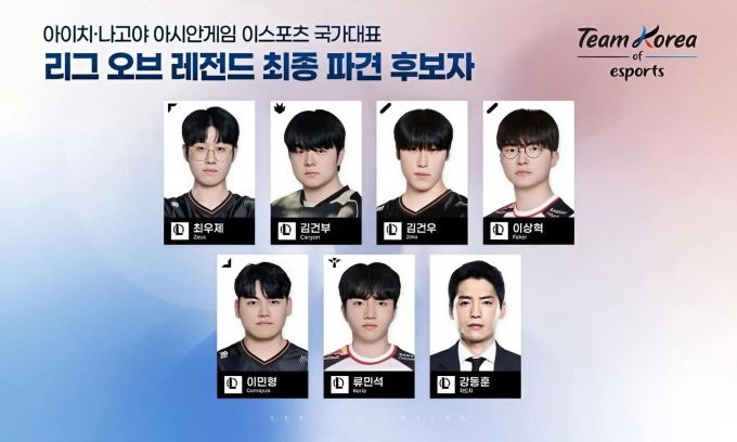 KeSPA chính thức công bố đội hình LMHT tham dự ASIAD 2026. KeSPA công bố đội hình LMHT Hàn Quốc ASIAD 2026