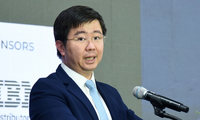 Thứ trưởng Khoa học và Công nghệ Bùi Hoàng Phương phát biểu tại diễn đàn. Ảnh: Vinasa