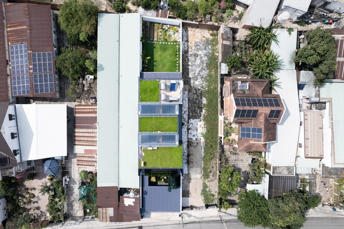 Nhà 466 m2 tại TP HCM thiết kế 'ngoài đóng, trong mở' Nhà 466 m2 tại TP HCM thiết kế 'ngoài đóng, trong mở'