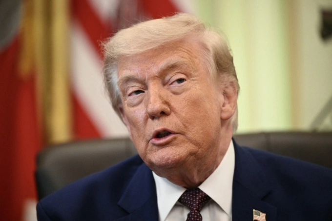 Tổng thống Mỹ Donald Trump tại Nhà Trắng ngày 3/6. Ảnh: AFP