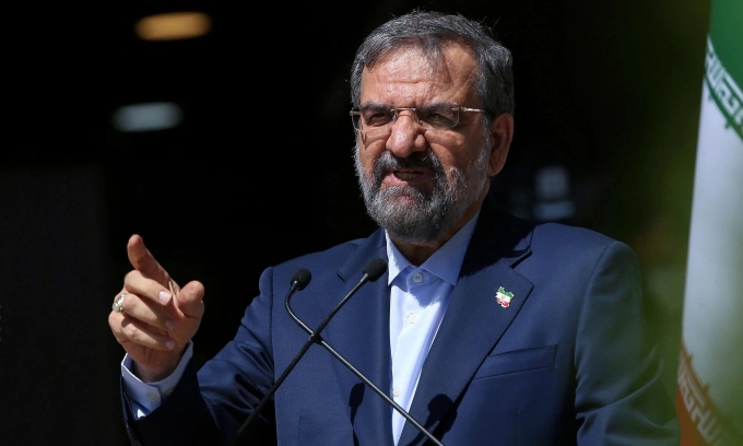 Ông Rezaei trả lời phỏng vấn tại thủ đô Tehran của Iran hồi năm 2021. Ảnh: AP