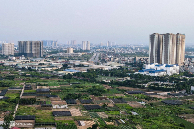 Bất động sản phía tây Hà Nội. Ảnh: Thế Bằng
