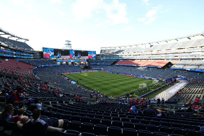 SVĐ Boston ở Foxborough, Mỹ, ngày 14/6. Ảnh: AFP