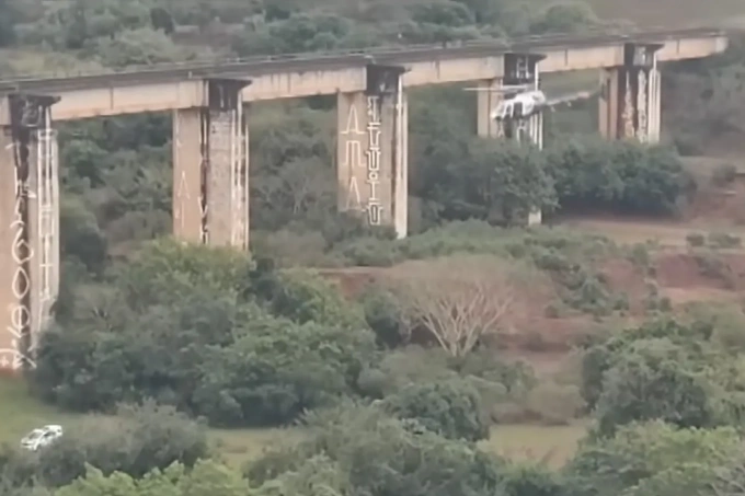 El puente ofrece actividades de puenting para los más aventureros. Foto: G1