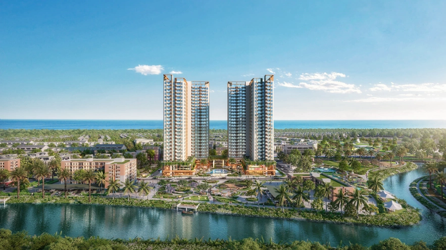 Phối cảnh dự án Meypearl Ciel Phú Quốc sắp ra mắt. Ảnh: Meygroup