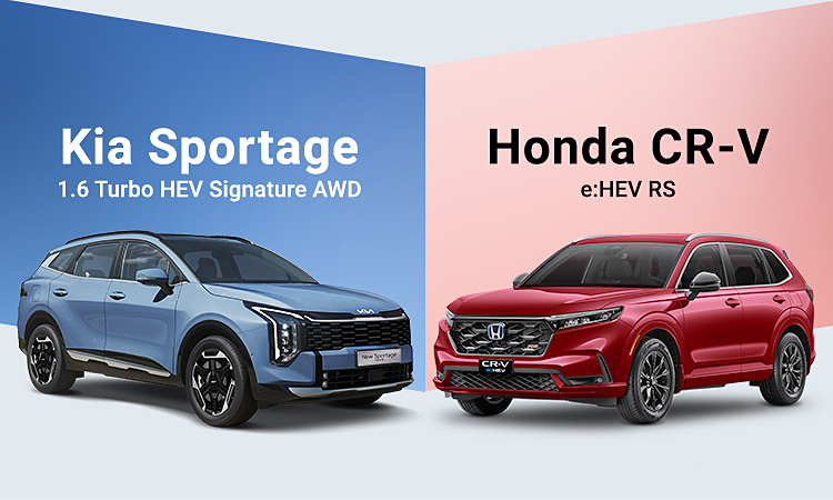Kia Sportage - Honda CR-V: lựa chọn SUV cỡ C hybrid bản cao nhất