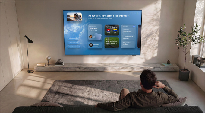 Vision AI Companion được tích hợp trên toàn bộ danh mục TV Samsung. Ảnh: Samsung
