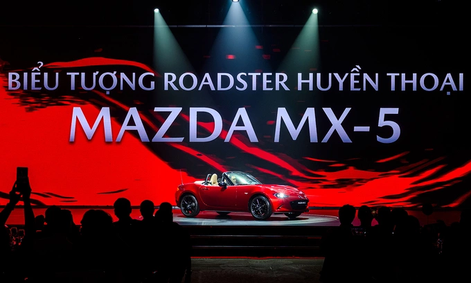 Mazda CX-5 tại lễ ra mắt hôm 20/6. Ảnh: Thaco