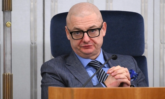 Phó chủ tịch Thượng viện Ba Lan Michal Kaminski. Ảnh: Newsweek Polska