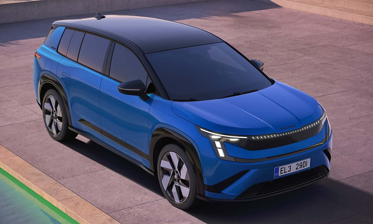 Skoda Peaq - SUV điện 3 hàng ghế ra mắt thế giới