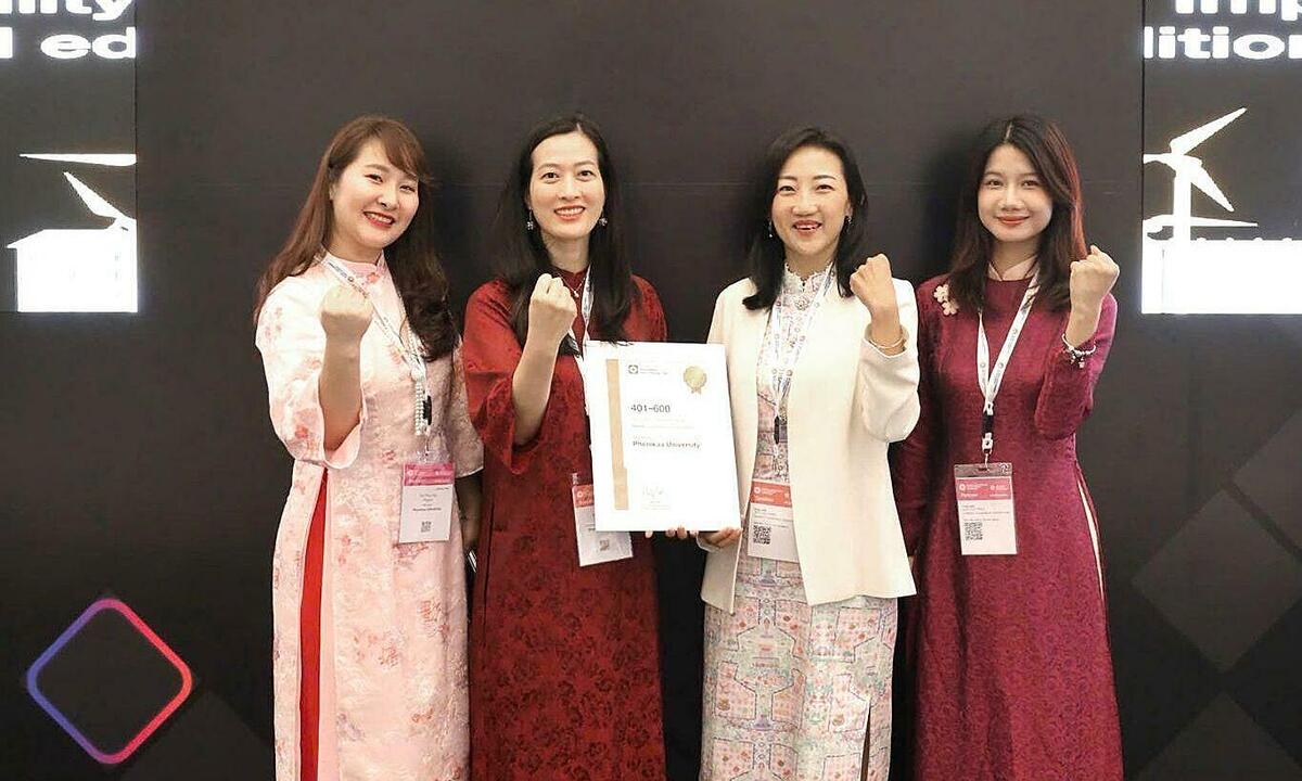 Đại học Phenikaa liên tiếp được Times Higher Education vinh danh