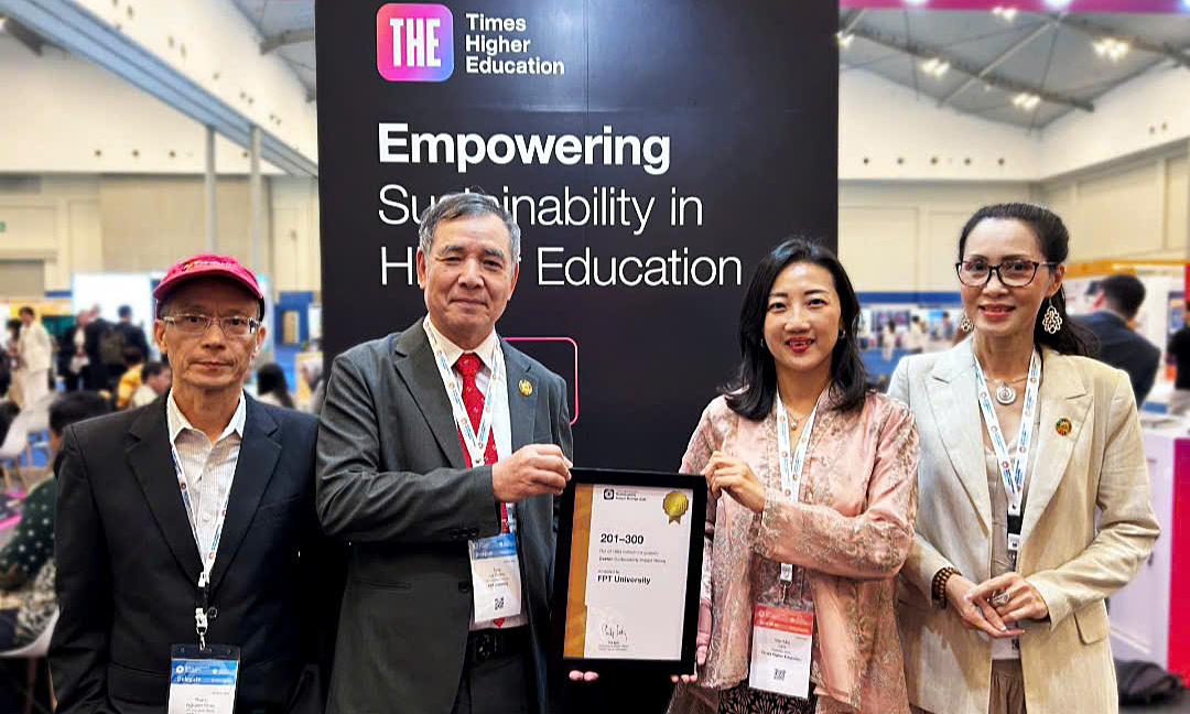 FPTU vào top 300 đại học phát triển bền vững toàn cầu