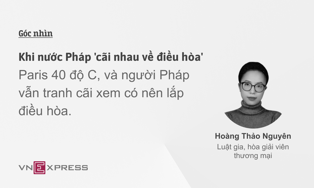 Khi nước Pháp 'cãi nhau về điều hòa'