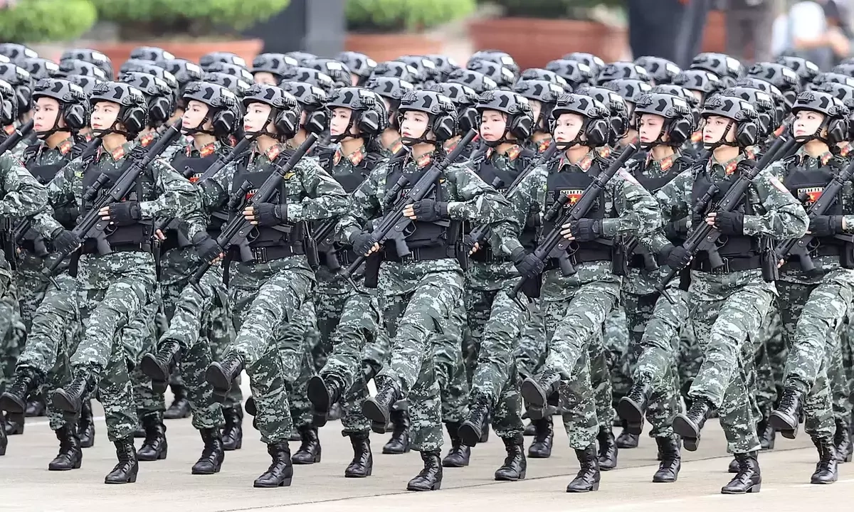 Lương sĩ quan công an tăng từ 1/7