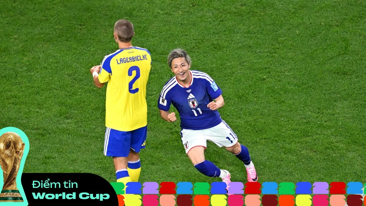 Nghe podcasts | Tin World Cup 12h: Nhật Bản hòa Thụy Điển, gặp Brazil ở vòng 1/16 | Thổ Nhĩ Kỳ thắng Mỹ 3-2 nhờ bàn quyết định ở phút bù giờ - Báo VnExpress