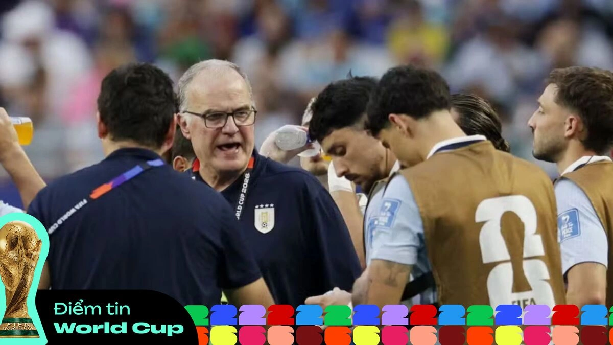 Nghe podcasts | Tin World Cup 19h: Nội bộ Uruguay lục đục trước trận quyết đấu Tây Ban Nha | Con trai HLV Ancelotti gặp vạ vì liếc nhìn Neymar - Báo VnExpress