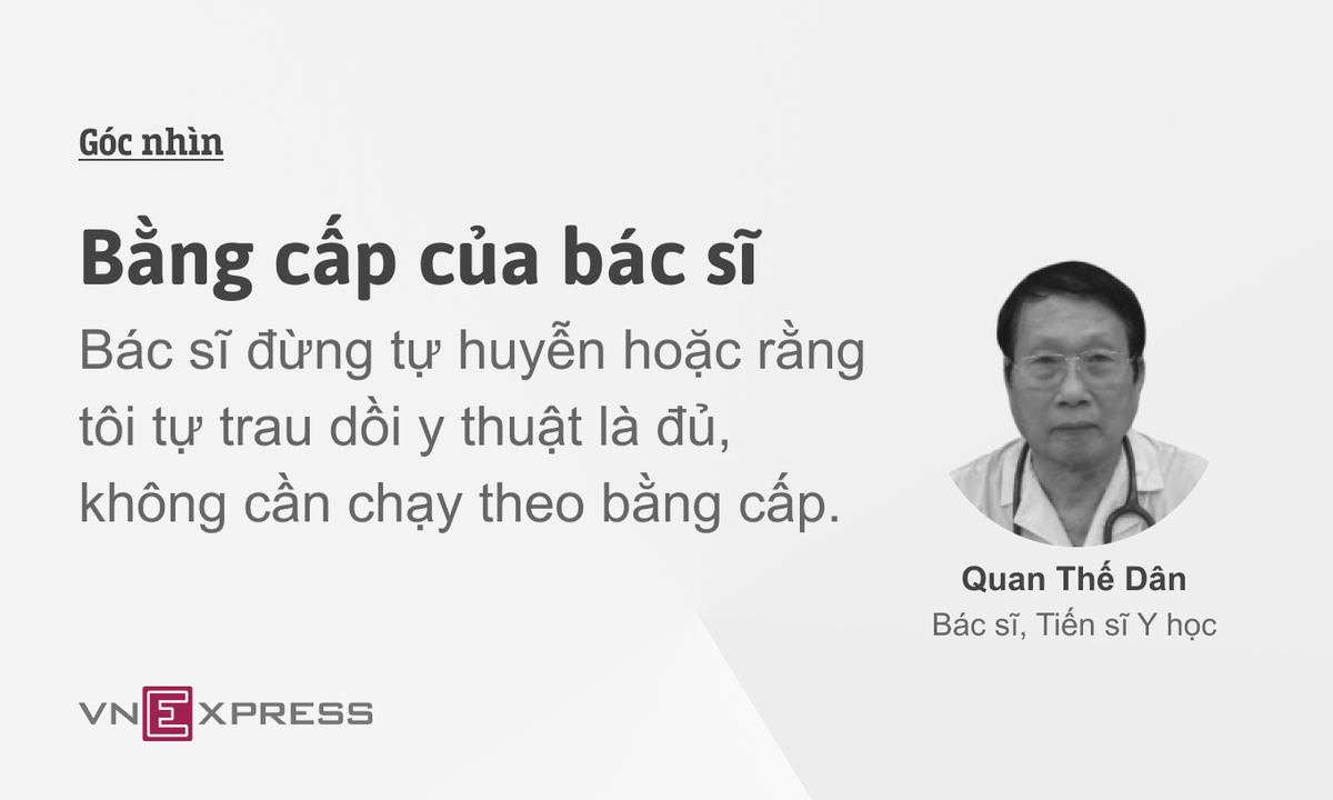 Bằng cấp của bác sĩ
