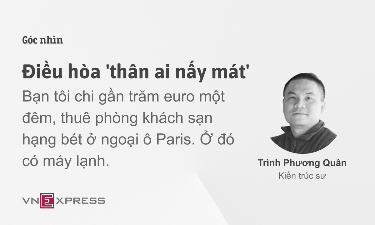 Điều hòa 'thân ai nấy mát'