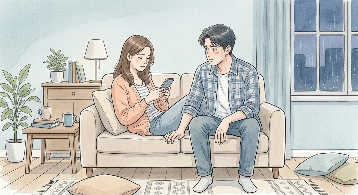 Bạn gái bên tôi nhưng trong tim lại mang hình bóng khác