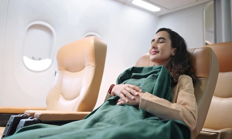Cold temperatures in the cabin bring many benefits to passengers. Photo: Rosen Aviation