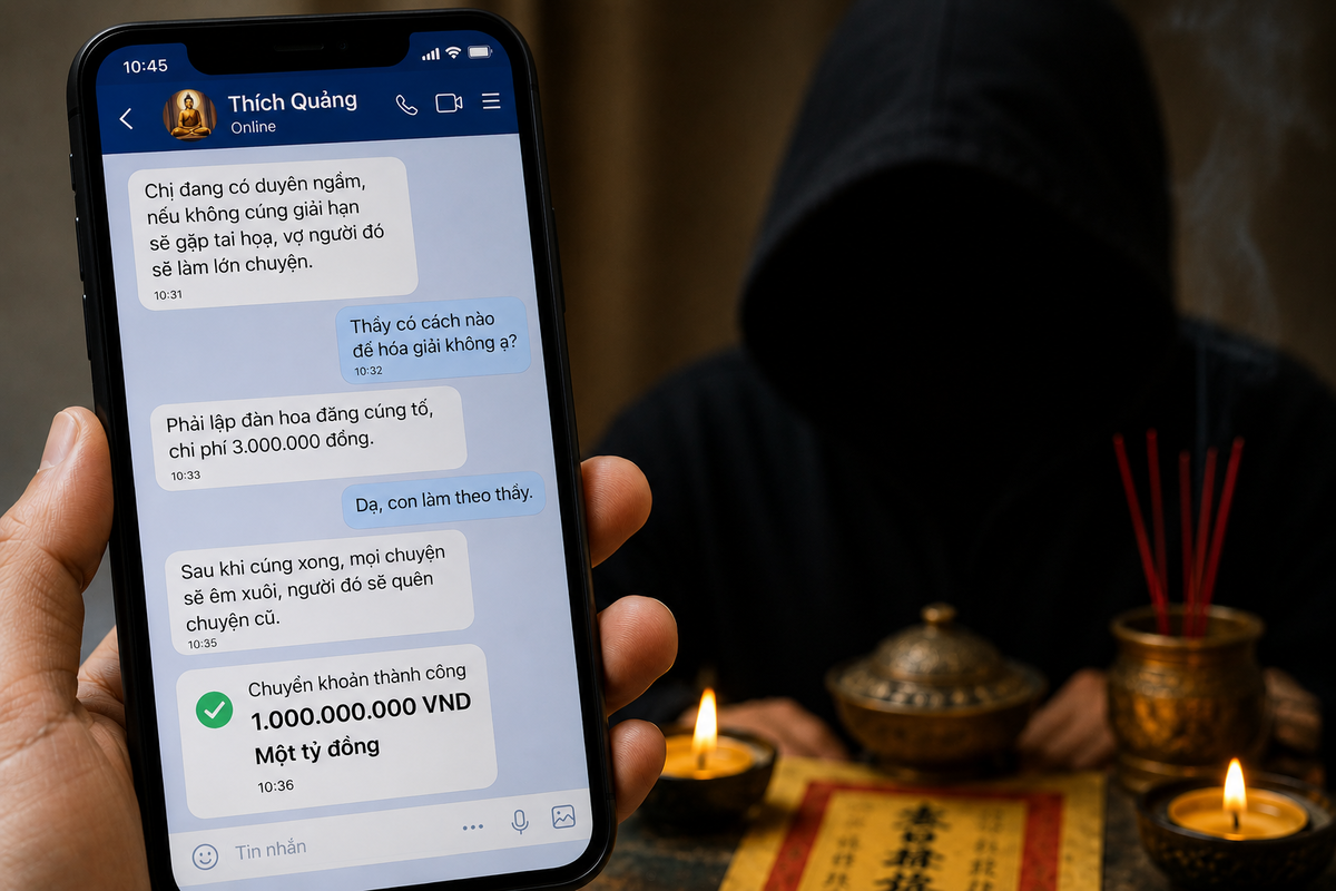 Đóng hai vai để lừa người tình hơn 1,2 tỷ đồng