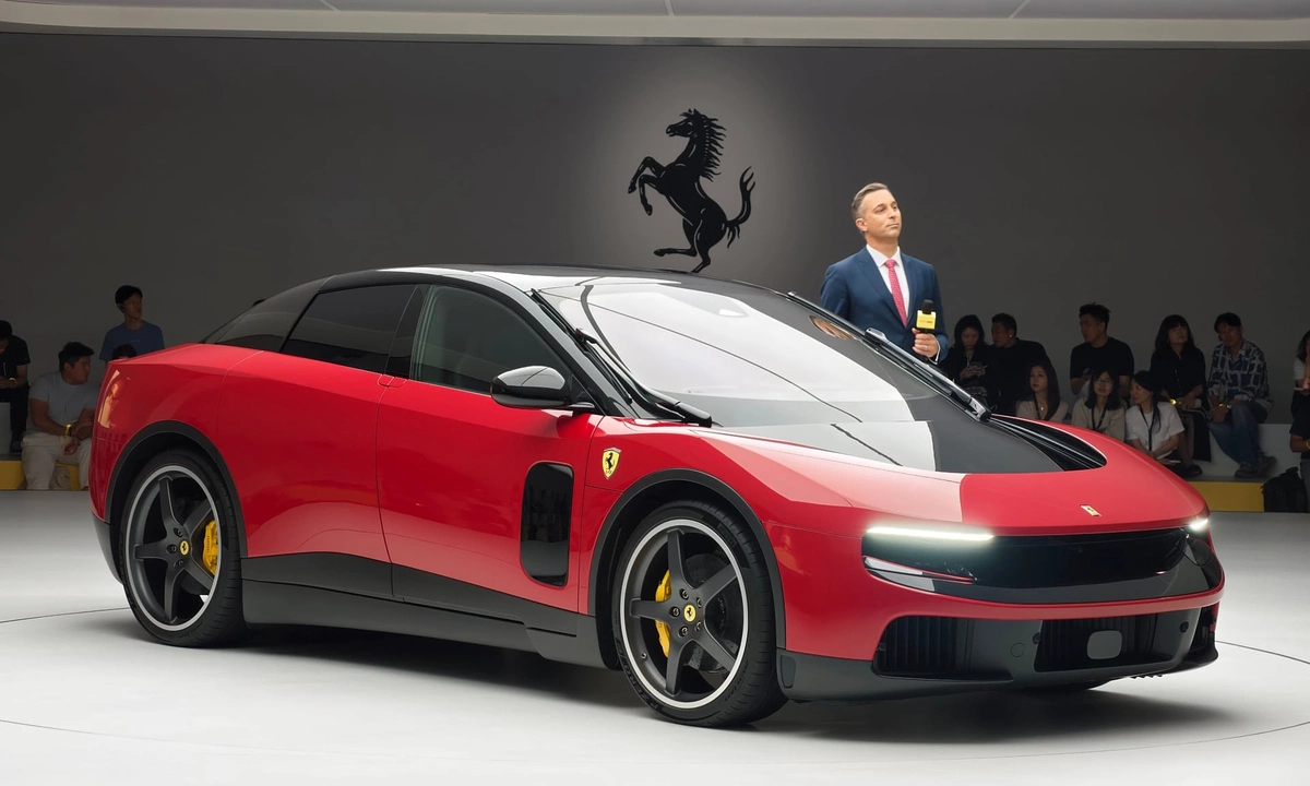 Ferrari Luce - siêu sedan điện giá 586.600 USD