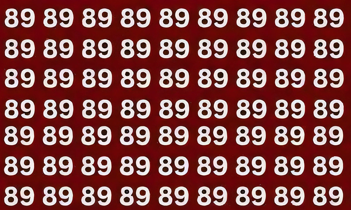 Số 98 đang trốn ở đâu giữa biển số 89?