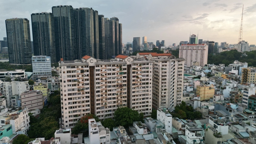 Chung cư ở phường Thạnh Mỹ Tây, TP HCM, tháng 5/2026. Ảnh: Đình Văn