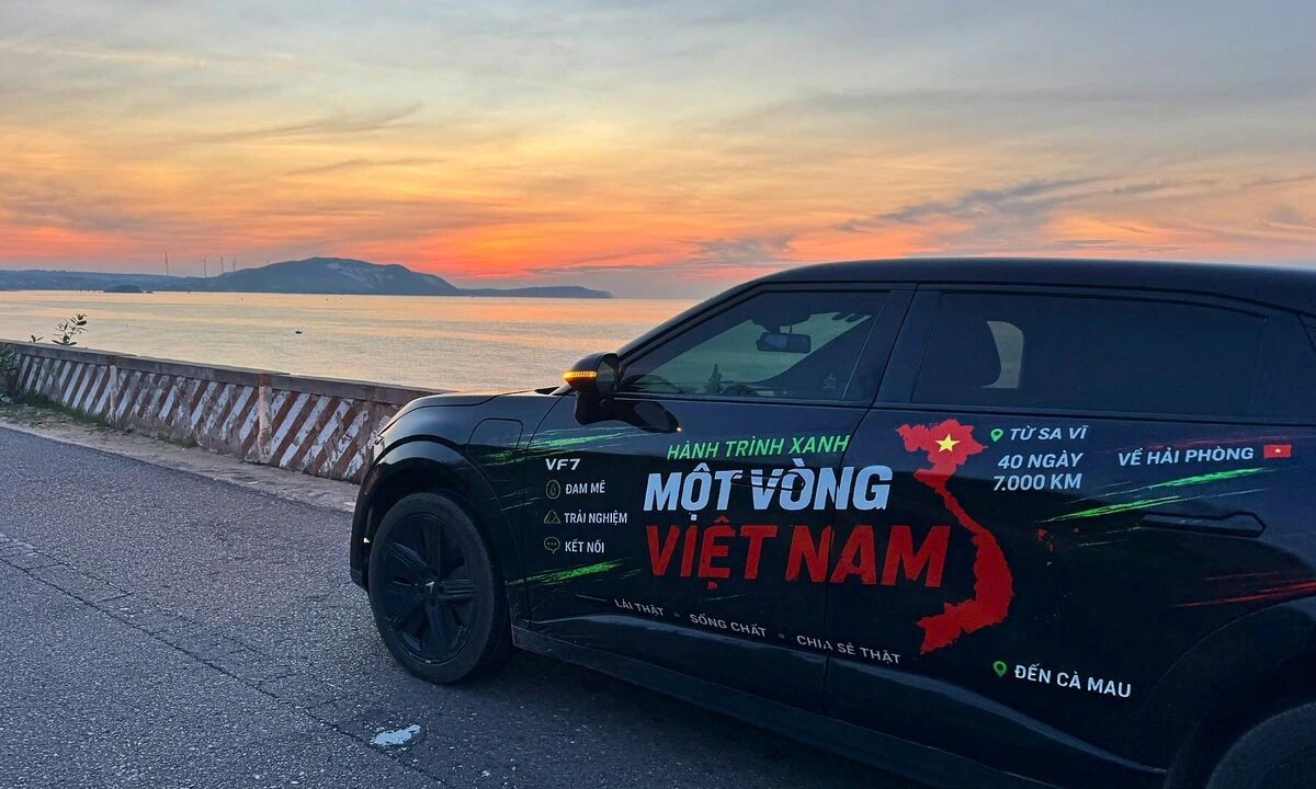 Hành trình 40 ngày, gần 8.000 km cùng VinFast VF 7
