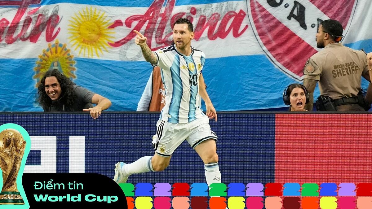 Tin World Cup 12h: Messi ghi bàn và kiến tạo đưa Argentina vào vòng 1/8 | Colombia hạ Ghana