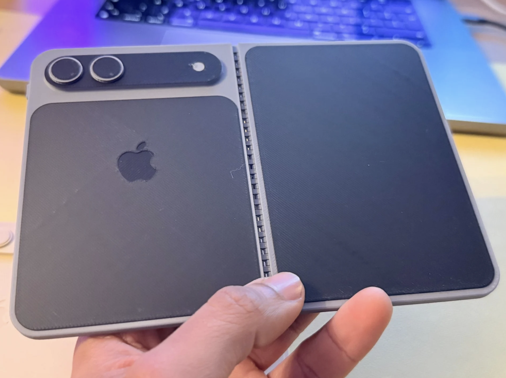 Mô hình được cho là iPhone Ultra. Ảnh: MakerWorld