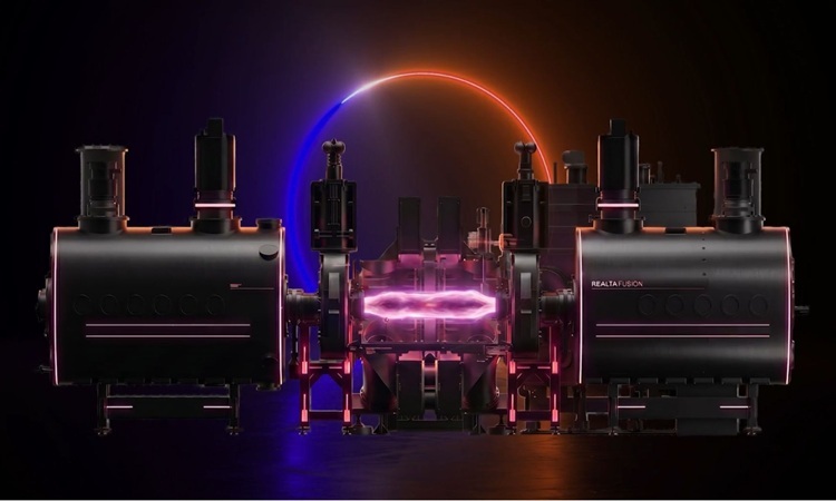 Thiết kế lò phản ứng cấu hình lai của Realta Fusion có thể bù đắp năng lượng cần thiết để khởi động và duy trì plasma. Ảnh: Realta Fusion