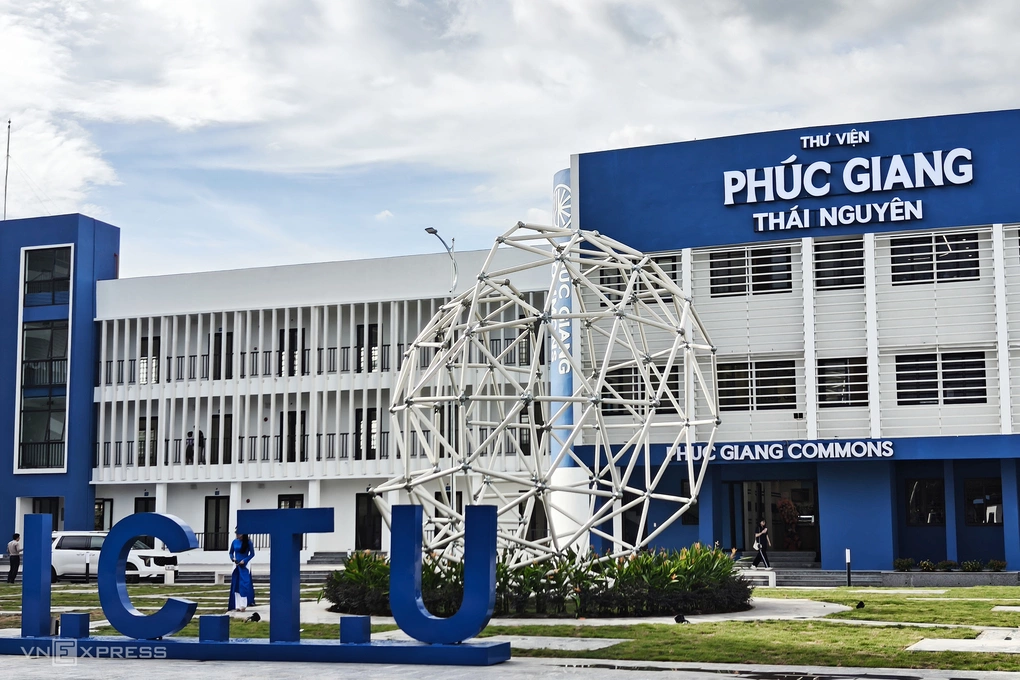 Trường Đại học Công nghệ Thông tin và Truyền thông (ICTU), Đại học Thái Nguyên. Ảnh: Trọng Đạt