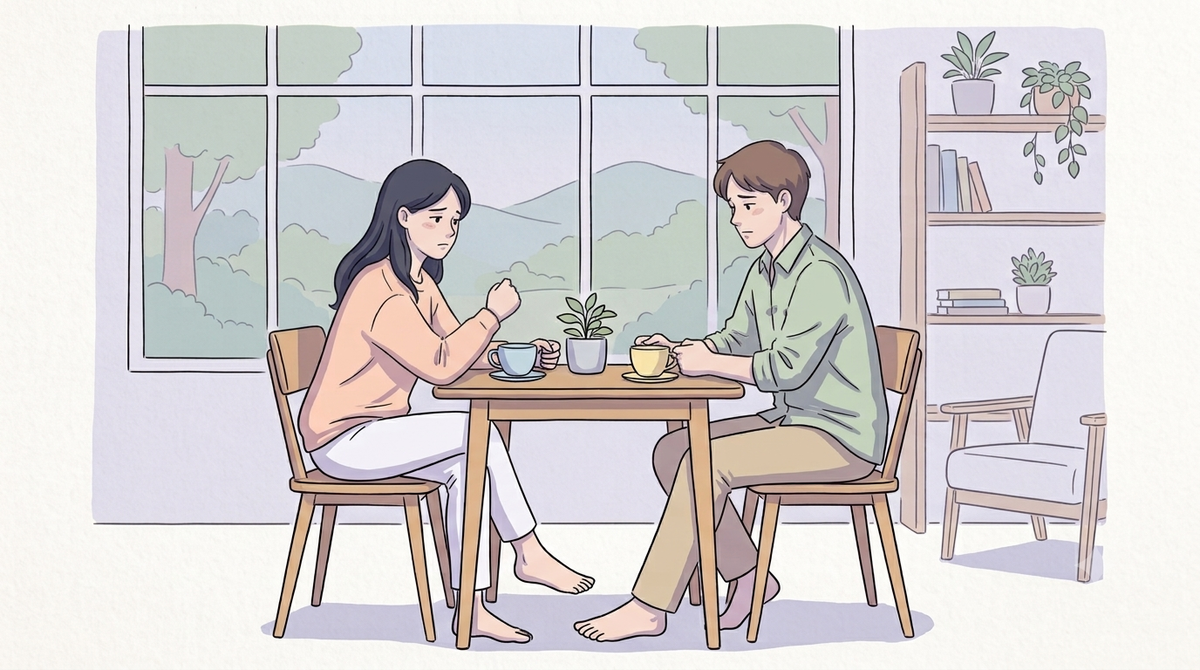 Bạn gái hay đến nhà chồng cũ thăm con rồi ngủ lại